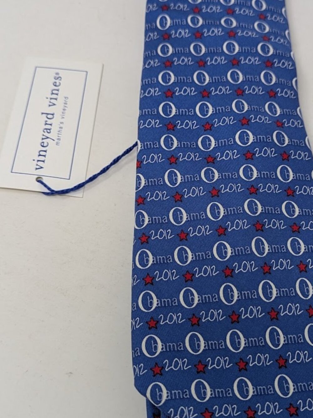 NWT Vineyard Vines 2012 Obama Inauguration Tie, 1 of 250 produced. Classic, Rare